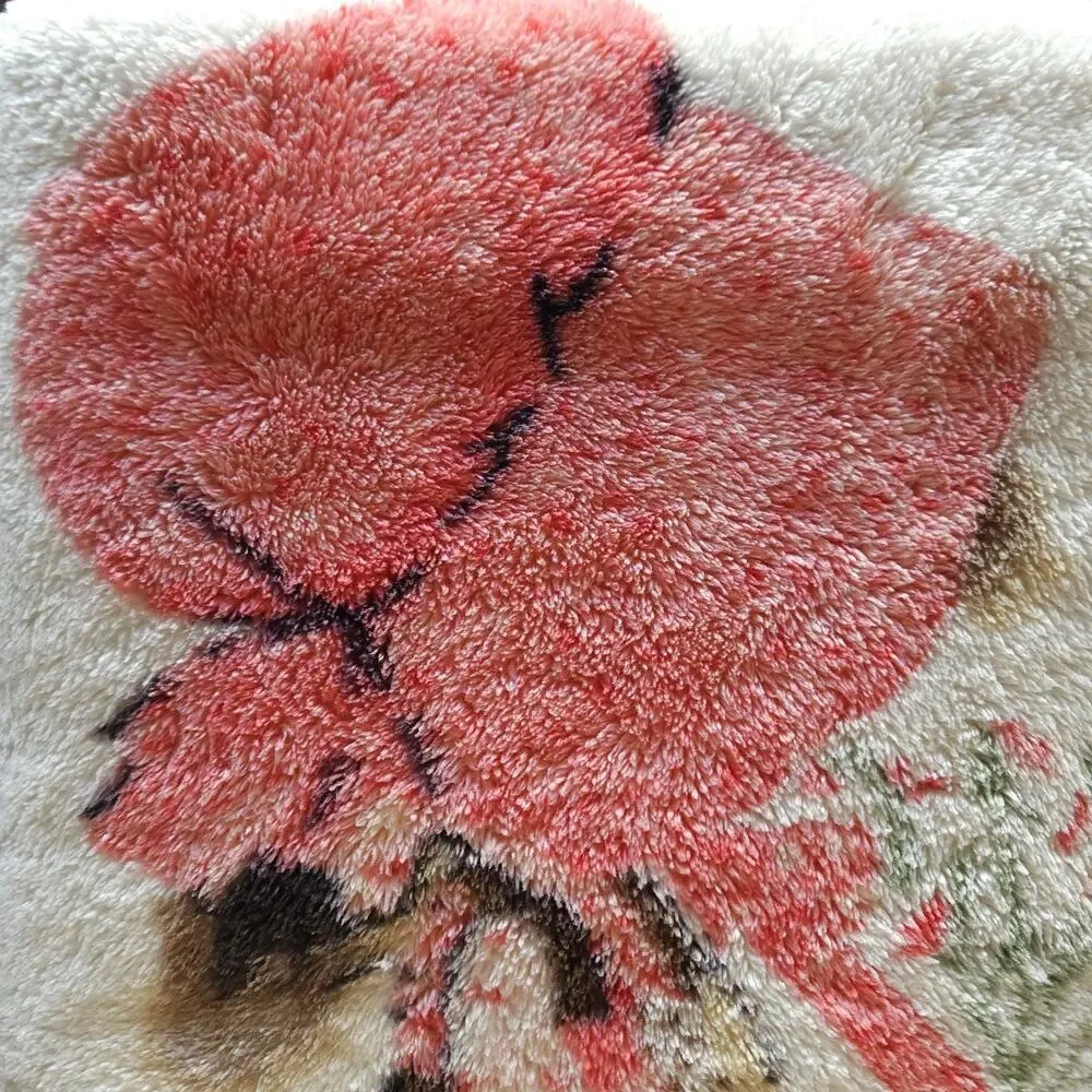 Vtg‎ Holly Hobbie Mink Plush Throw Nursery Blanket Sunbonnet Kawaii  Japan 39x54